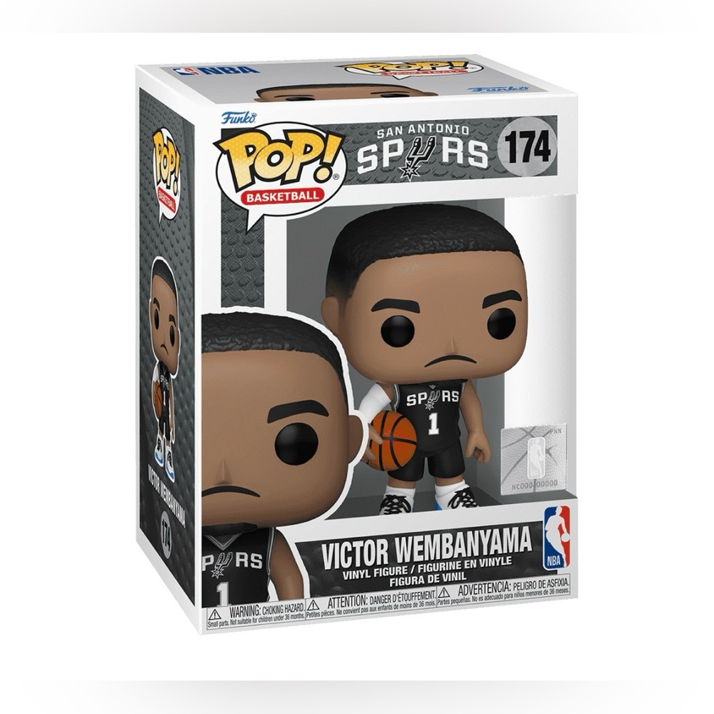 Funko Pop! Basketball San Antonio Spurs Victor Wembanyama  #174 NBA